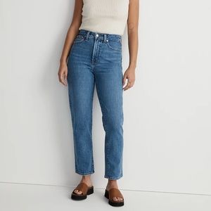 Madewell - The Curvy Perfect Vintage Straight Jean - W 32 P (Petite)